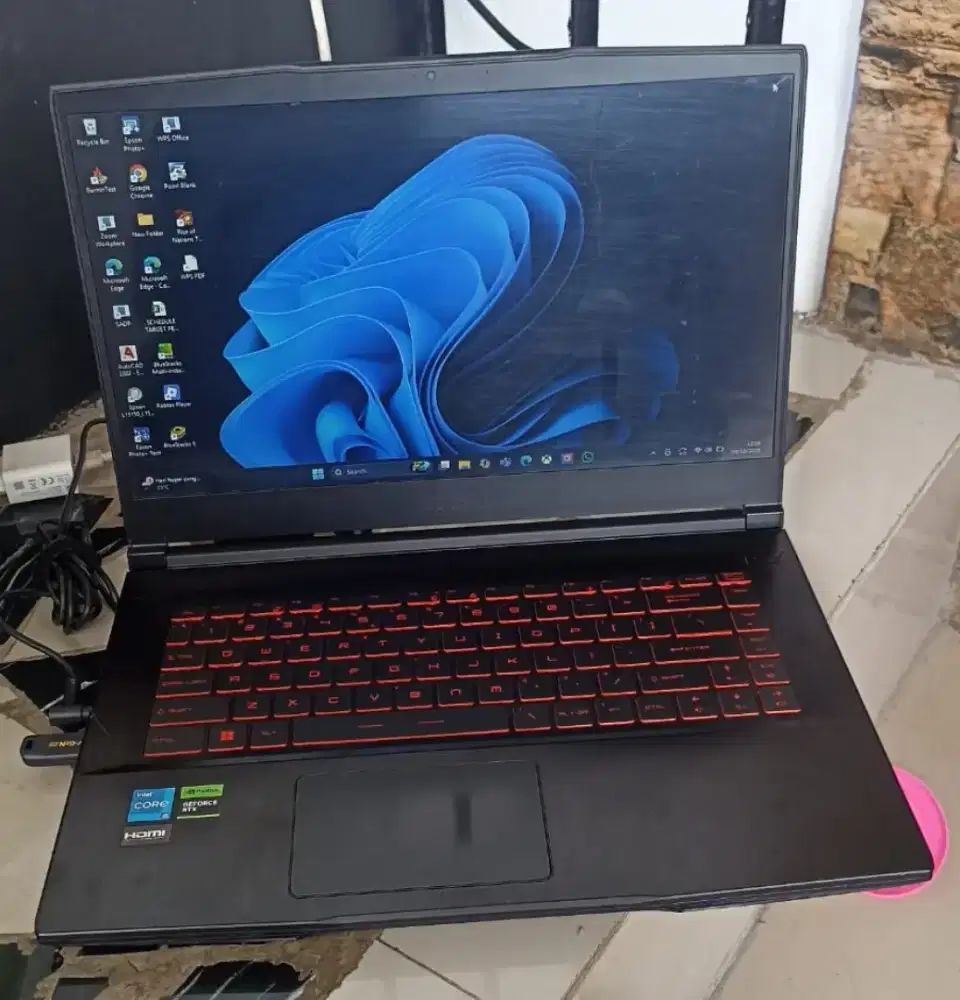 LAPTOP GAMING MSI GF63 THIN RTX 3050