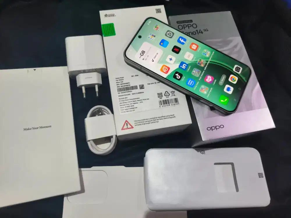 Oppo Reno 14 5G ram 8+8/256Gb like new