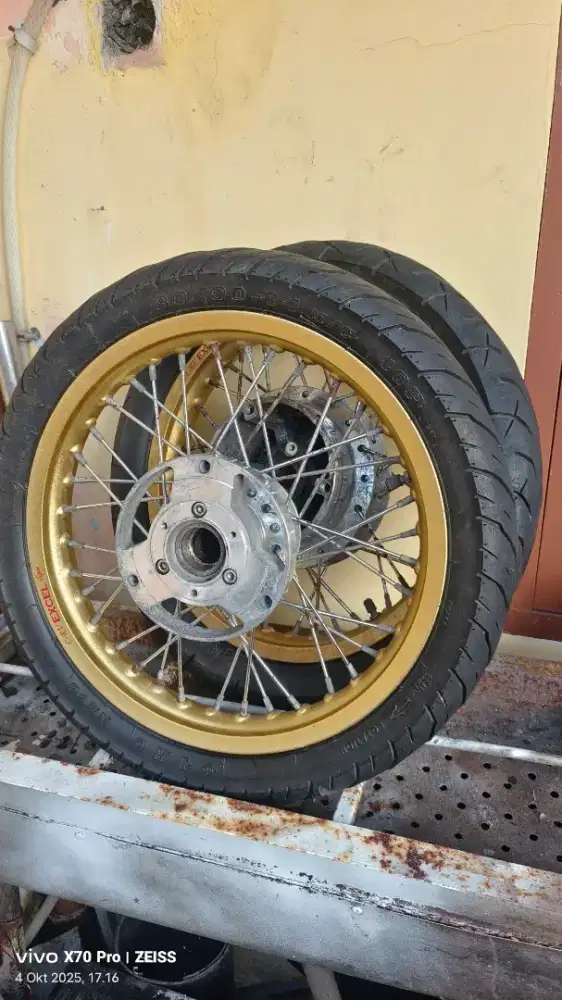 Lingkar Alloy Uk 14 inchi CR-V excel japan