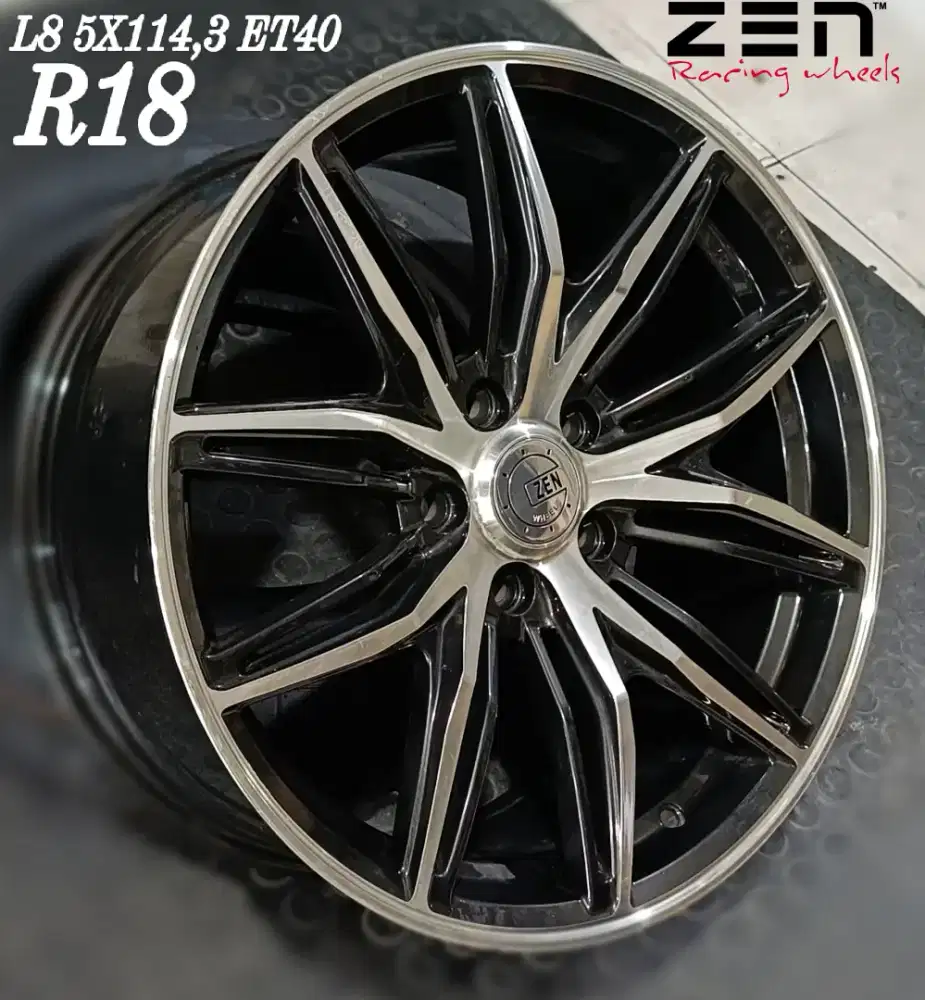 Jual velg advan gt r18 5x114,3