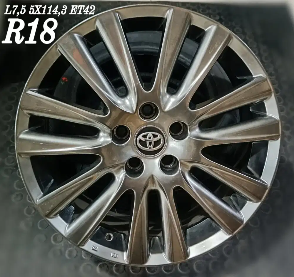 Jual velg advan gt r18 5x114,3