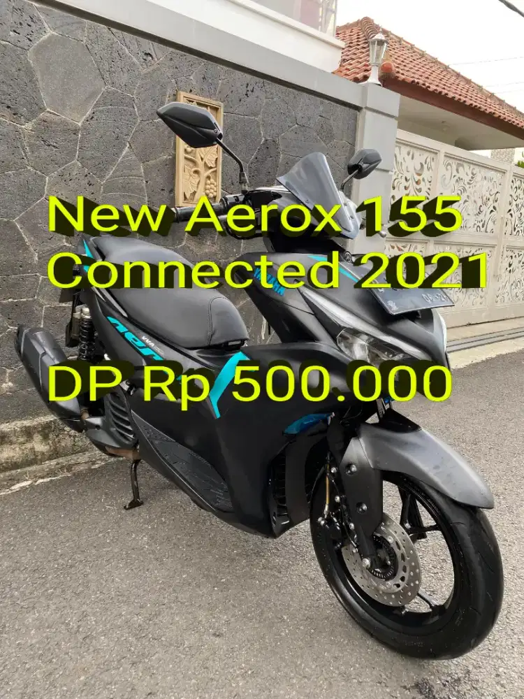 Aerox Connected 2021. Pajak ON. Standar. Ori. Ban OK. Cash/Kredit/TT