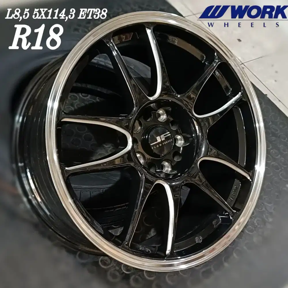 Jual velg advan gt r18 5x114,3