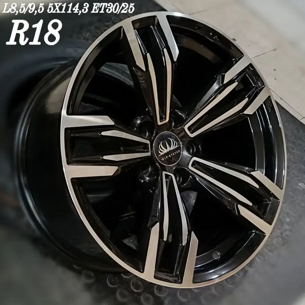 Jual velg advan gt r18 5x114,3