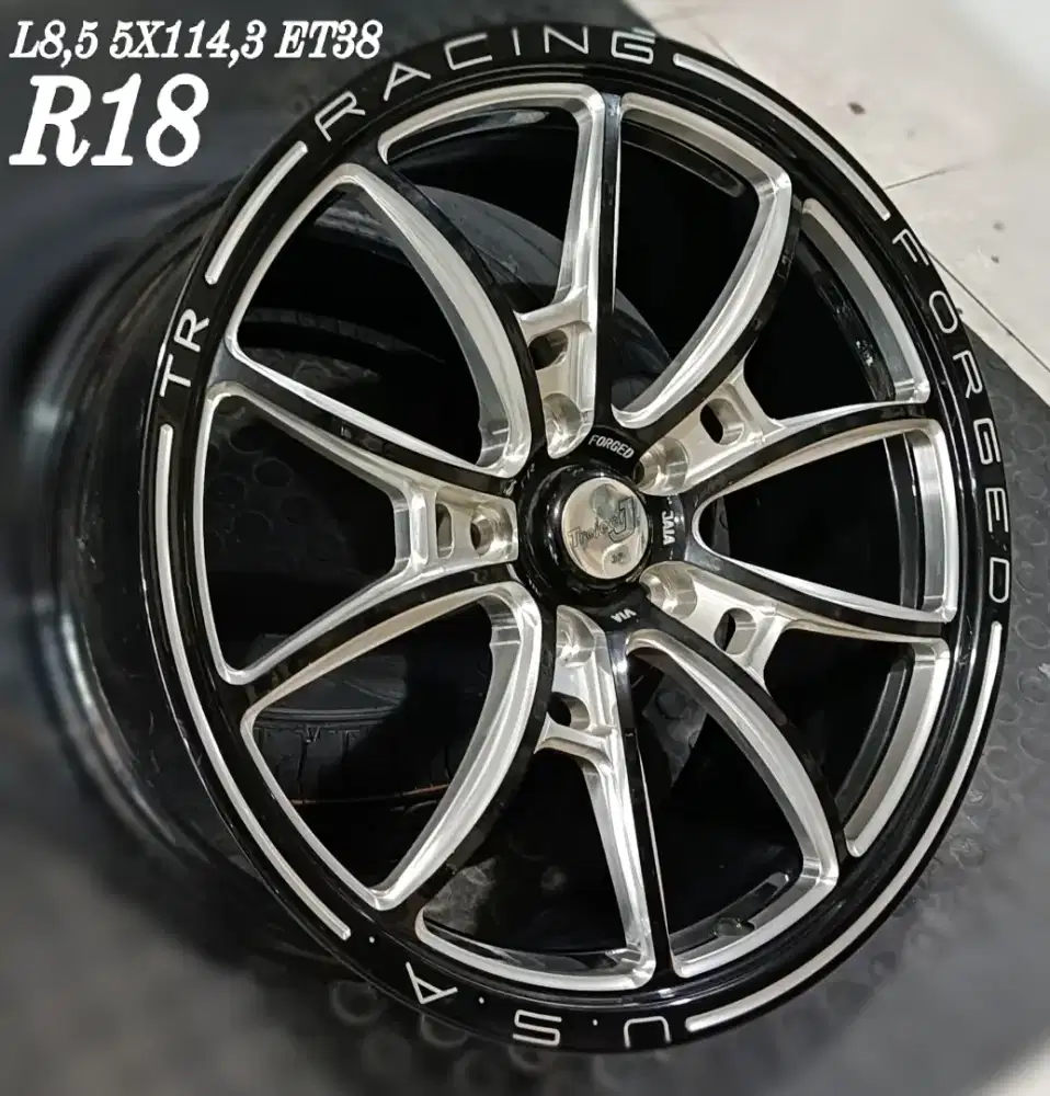 Jual velg advan gt r18 5x114,3