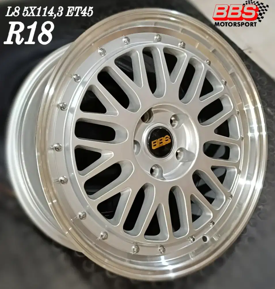 Jual velg advan gt r18 5x114,3