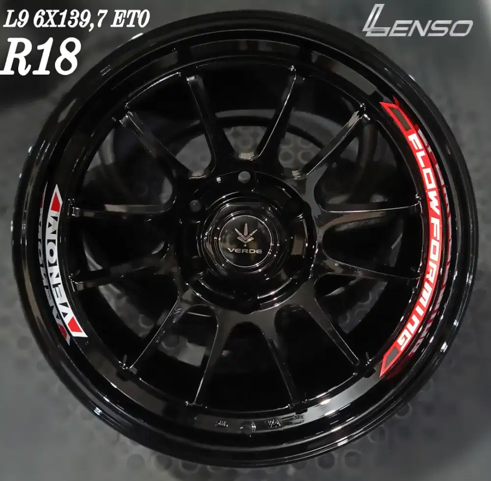 Jual velg venom r18 6x139,7