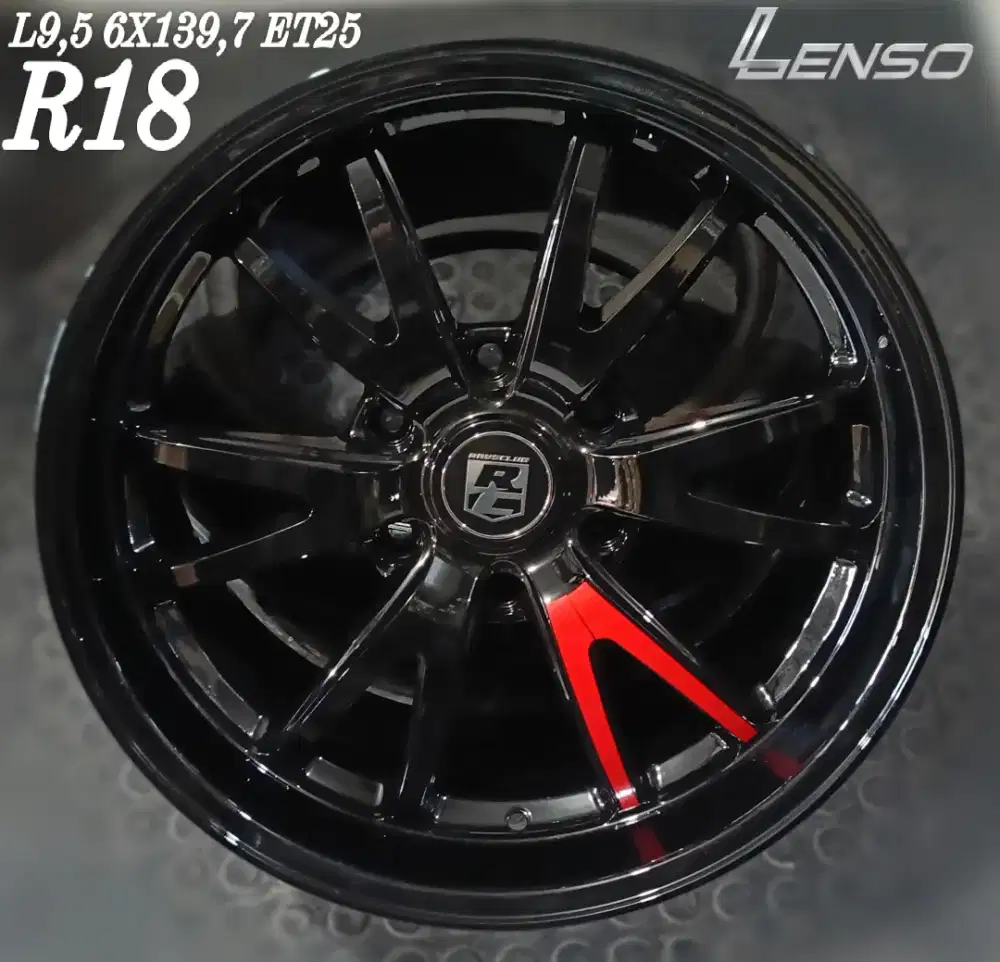 Jual velg venom r18 6x139,7