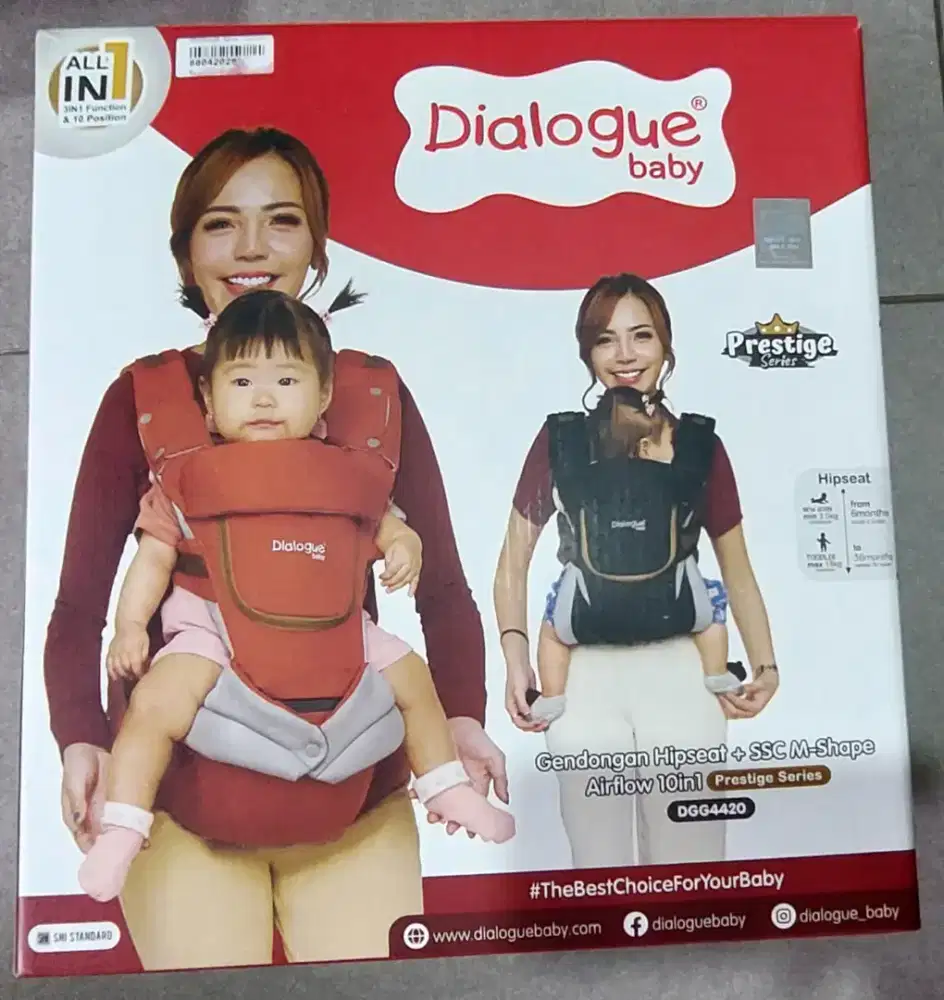 Gendongan Bayi HipSeat  Dialogue Baby