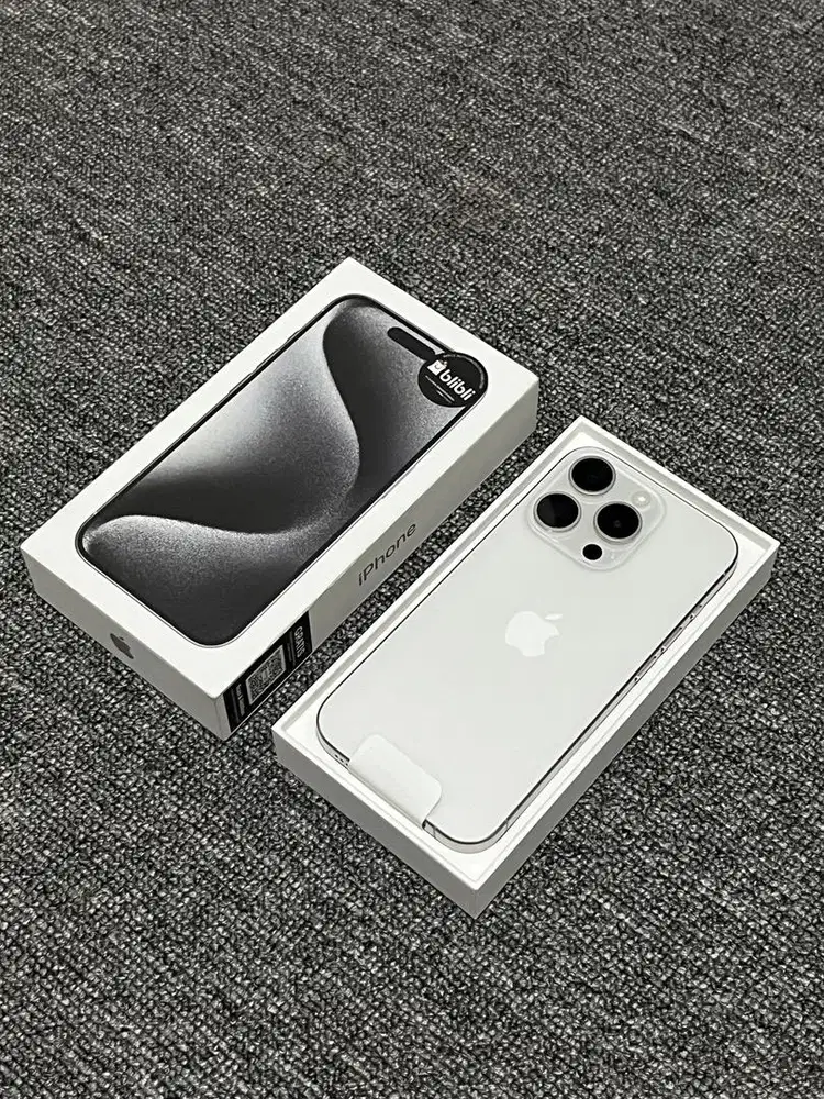 Iphone 15 pro 256 gb ibox white titanium