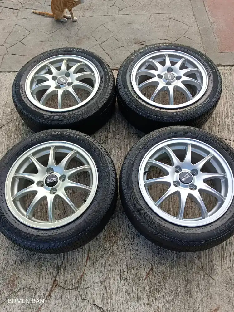 Velg Oem Jazz Vitec R15 Pcd 4x100 Brio Calya Sigra Ayla Agya dll