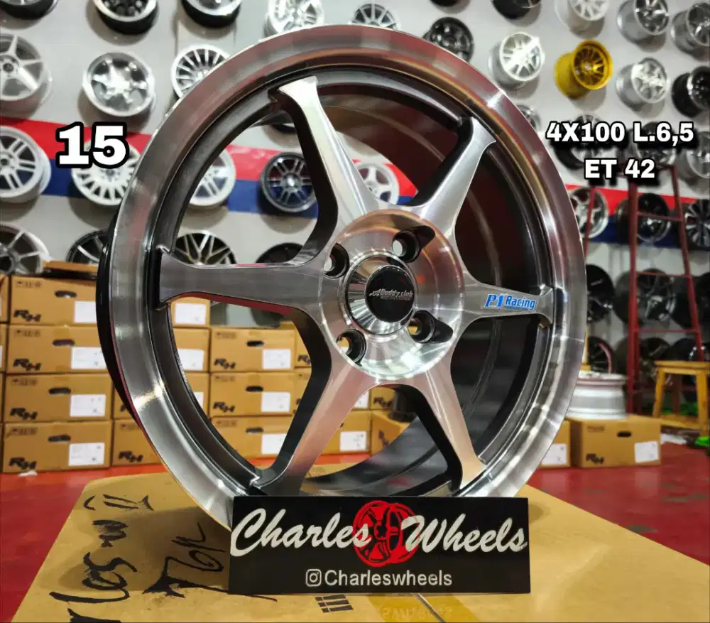 Jual velg p1 r15 4x100