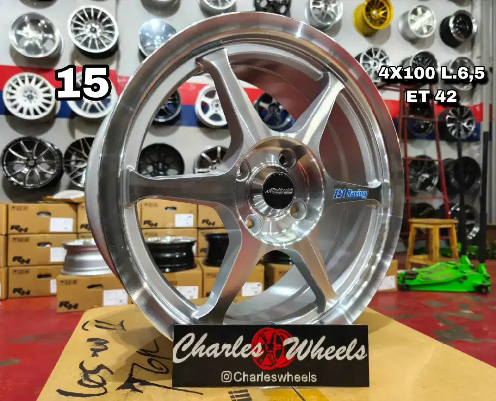 Jual velg p1 r15 4x100