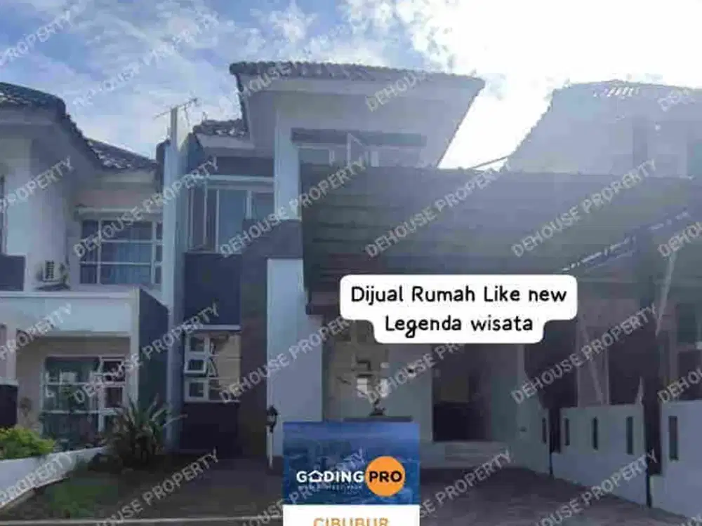 Murah! Limited! Rumah Di Legenda Wisata Cibubur 2 Lt siap Huni