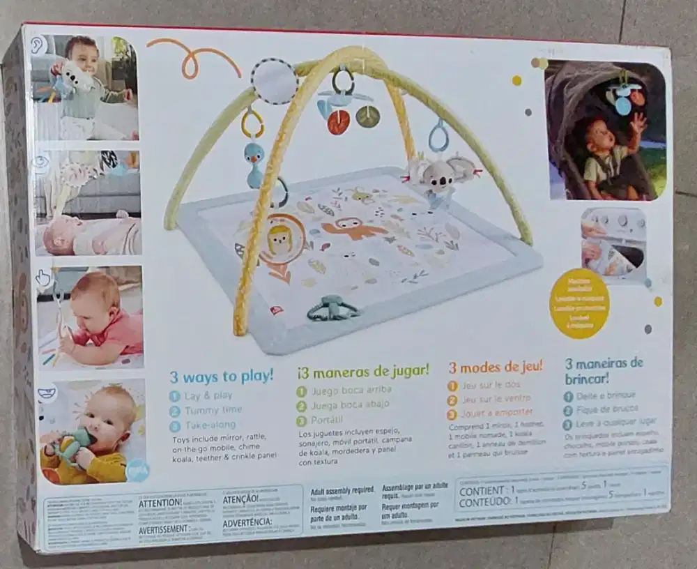 Fisher Price Simple Sense New Born Gym Matras Tidur Anak