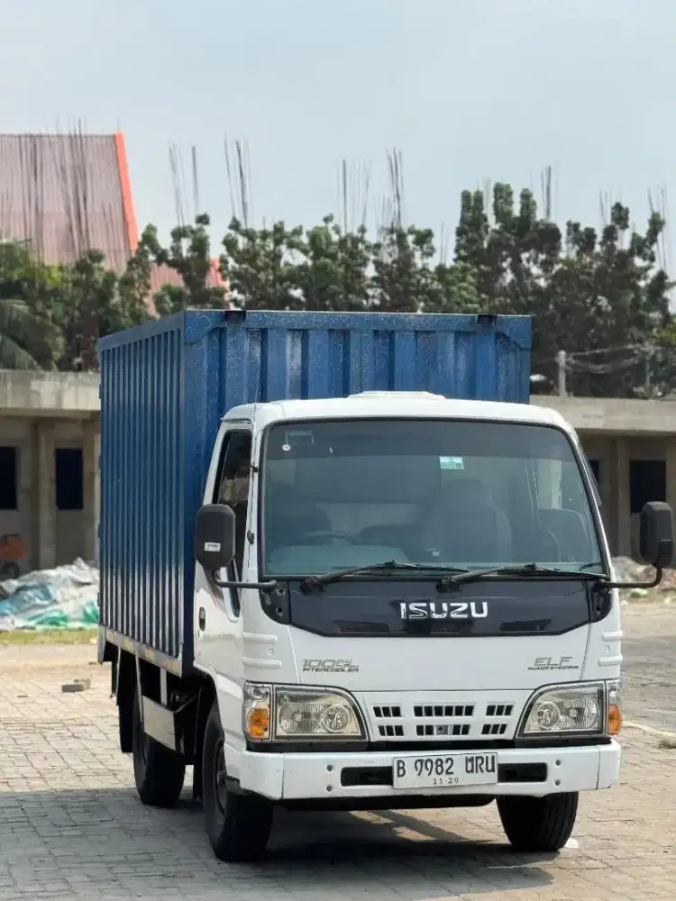 Isuzu elf 2016 box besi short