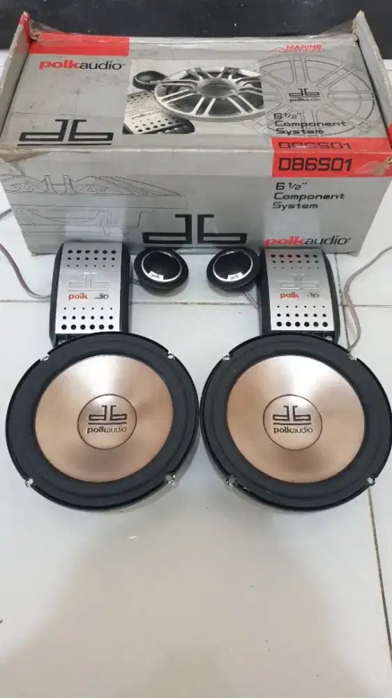 Speaker 2way polk audio