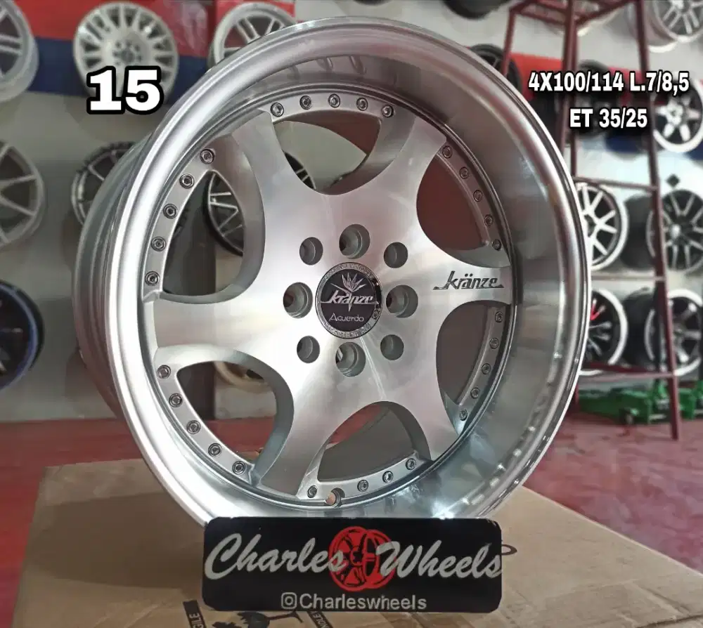 Jual velg p1 r15 4x100