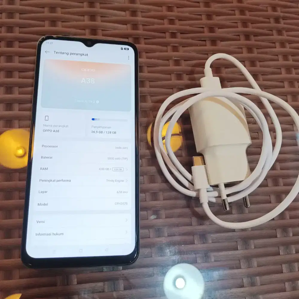 Oppo a38 4+4/128 No minus