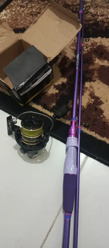 Dijual joran dan rill satu set