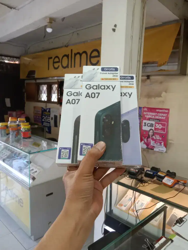 [ Fast respon WA ] Samsung Galaxy A07 4/128 Garansi resmi 1thn