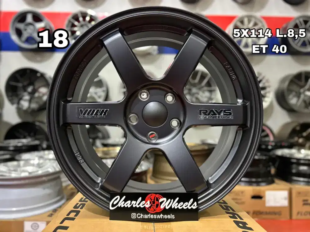 Jual velg te36 r18 5x114,3