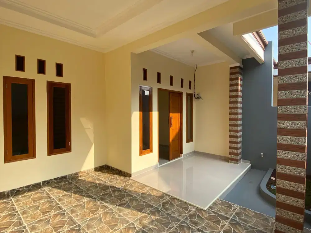 Jual rumah siap huni akses 8 menit ke toll sawangan