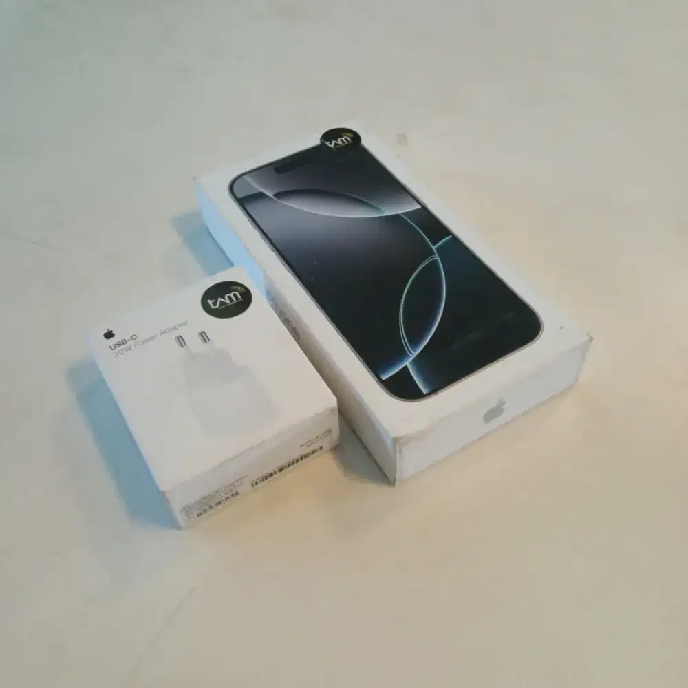 IPHONE 16PRO FREE ADAPTOR COD GRATIS ONGKIR DAN PINDAH DATA