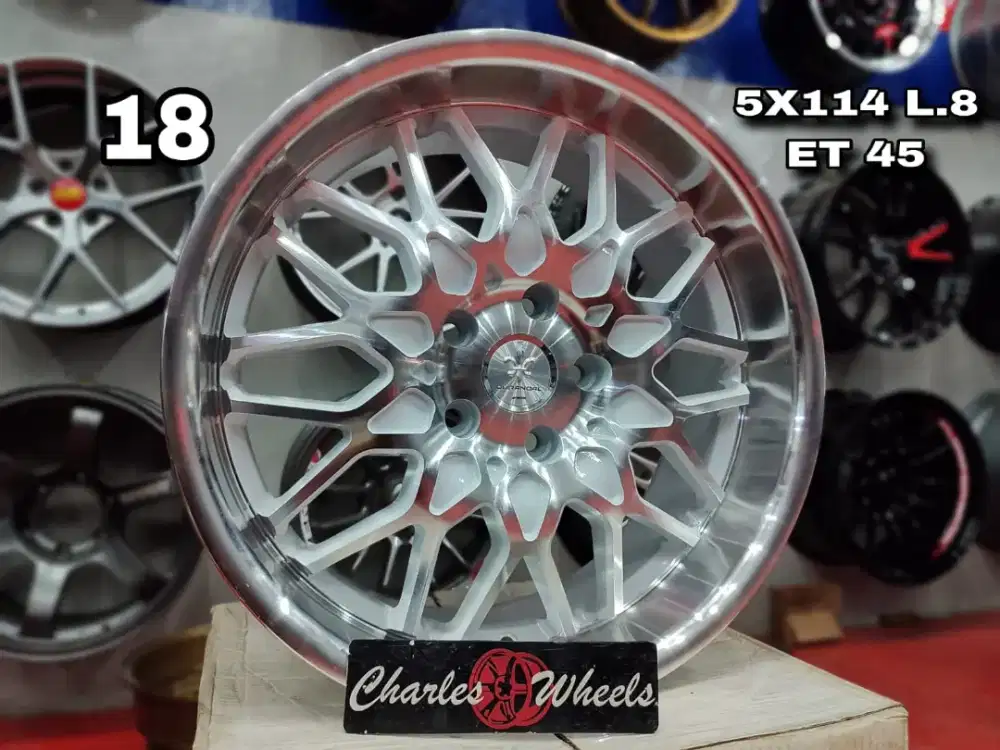 Jual velg wedssport r18 5x114,3