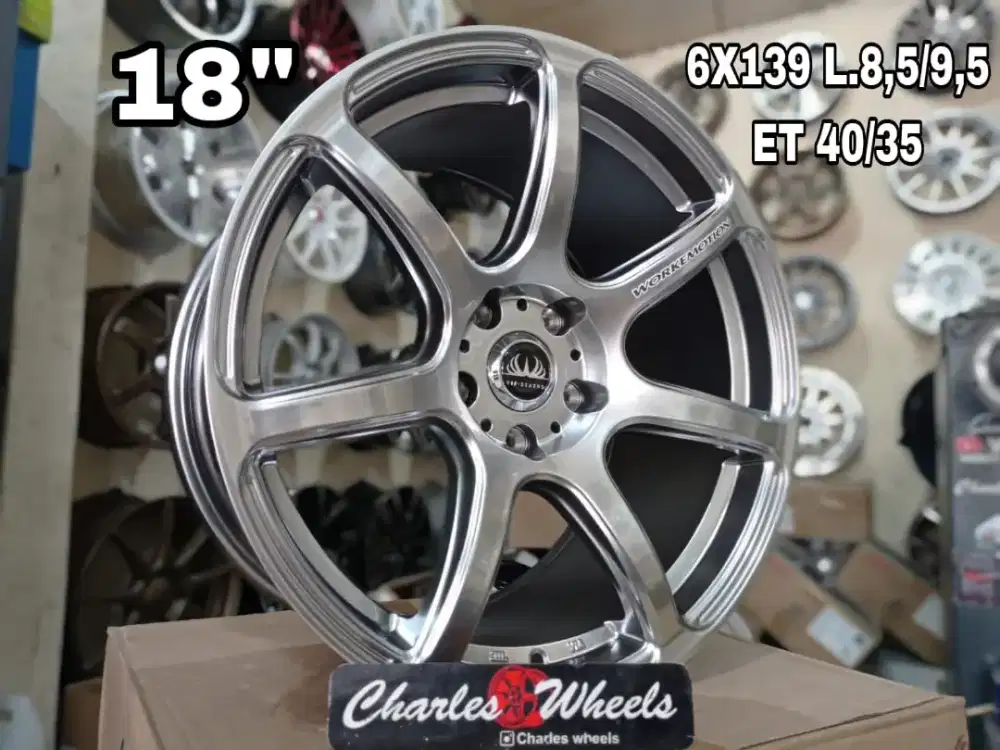 Jual velg wedssport r18 5x114,3