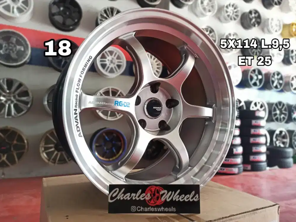 Jual velg wedssport r18 5x114,3