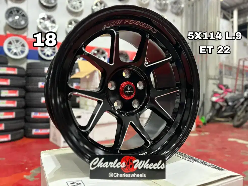 Jual velg wedssport r18 5x114,3
