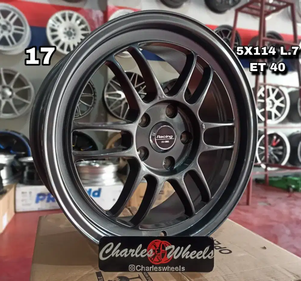 Jual velg rpf1 r17 5x114,3