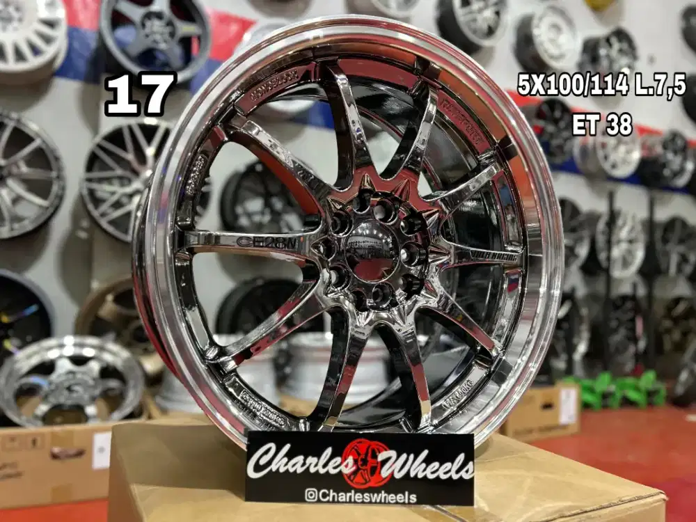 Jual velg rpf1 r17 5x114,3