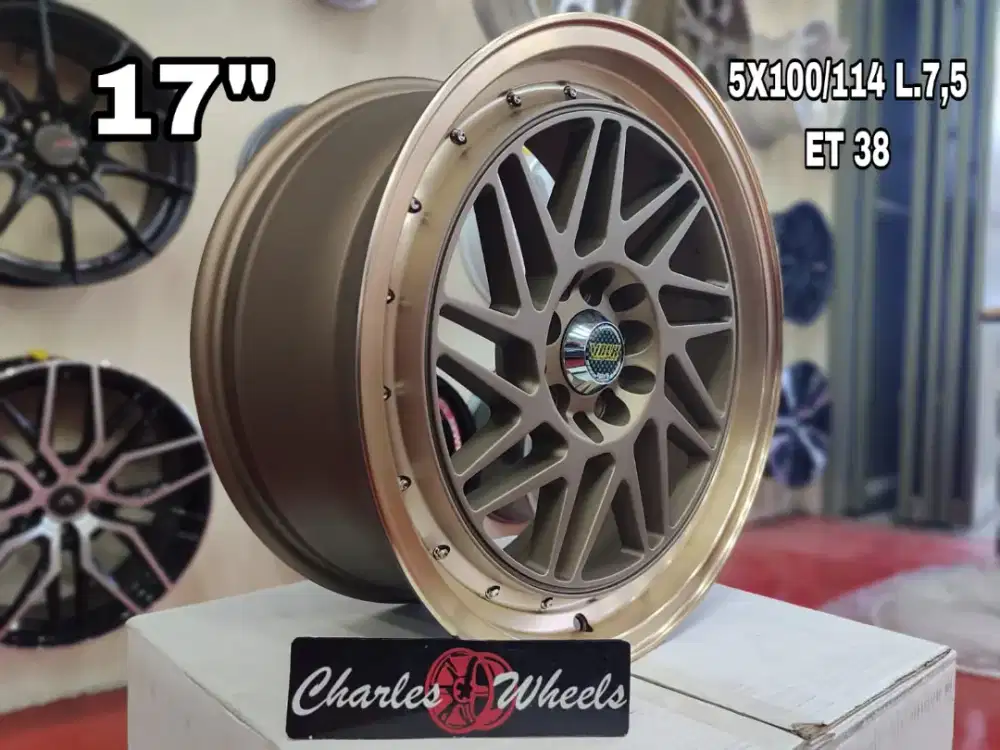 Jual velg rpf1 r17 5x114,3