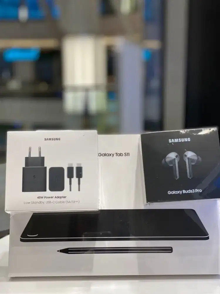 Tab s11 free buds3pro dan adaptor 45 watt