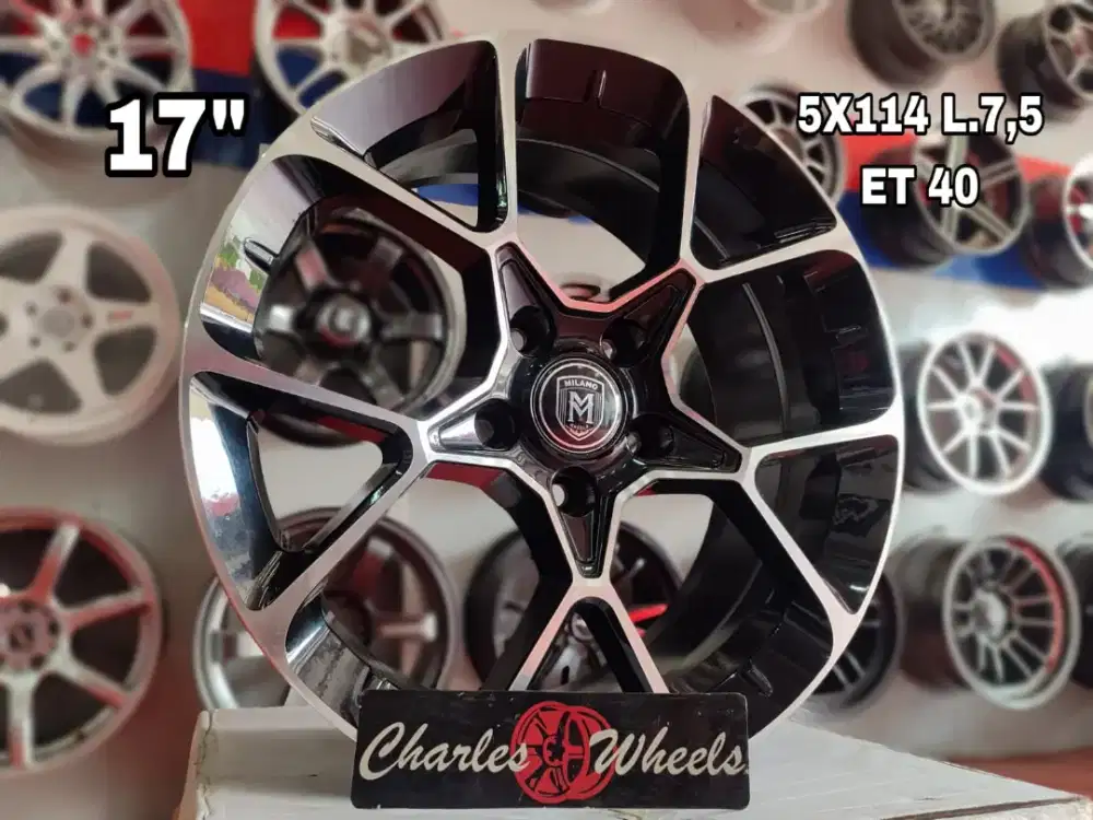 Jual velg rpf1 r17 5x114,3