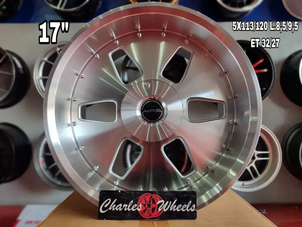 Jual velg rpf1 r17 5x114,3