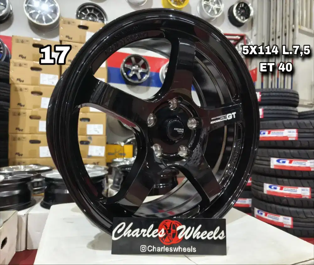 Jual velg rpf1 r17 5x114,3