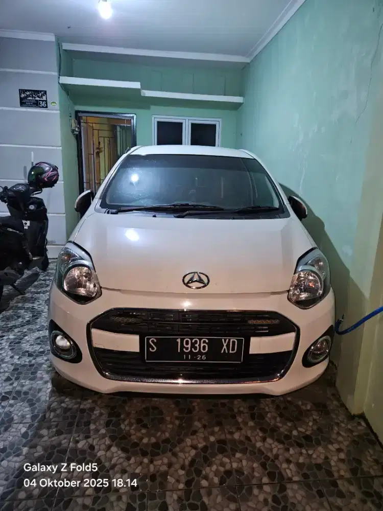 Ayla X MT 2016 warna putih manual