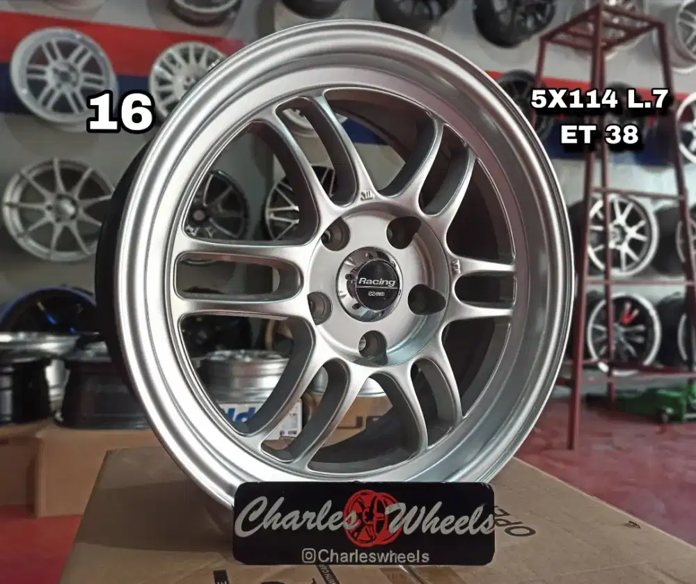 Jual velg te37 r16 5x114,3