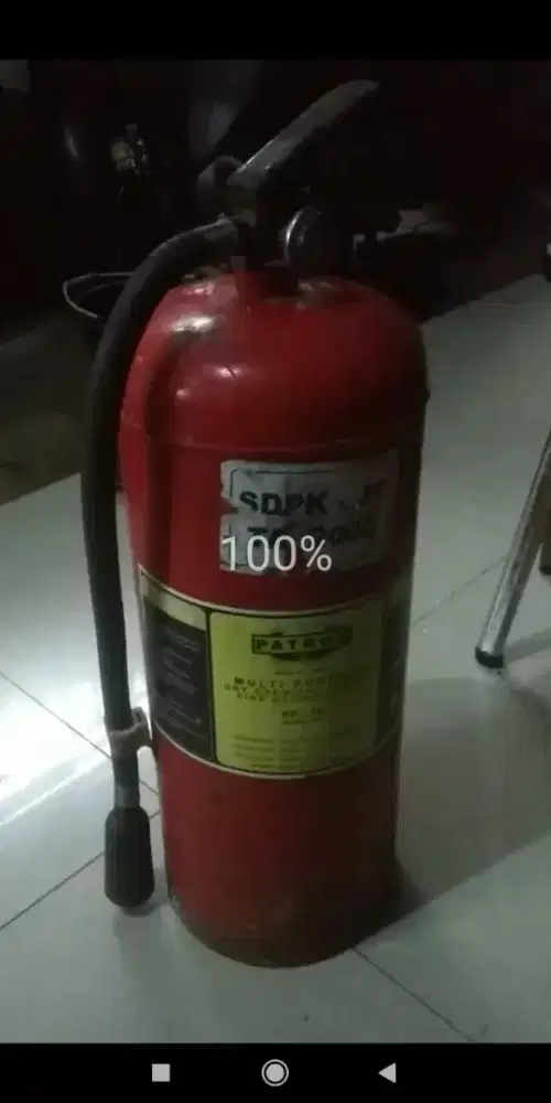 Tabung pemadam atau apa isi 9 kg