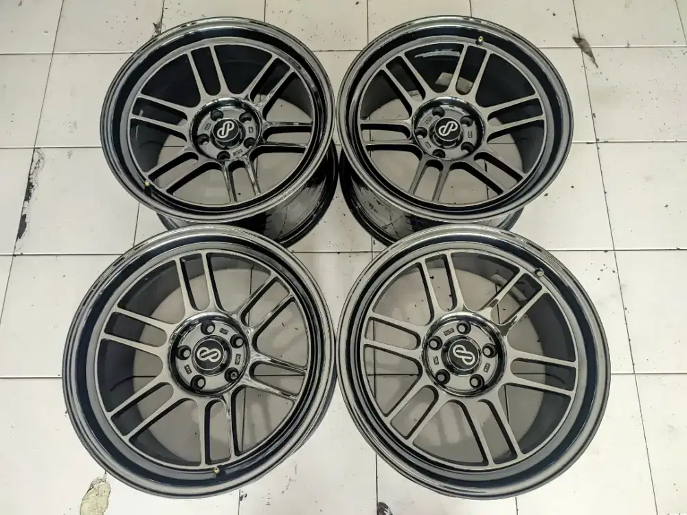 R18 RPT Black Room L9,5 Et20 5x114 2nd Rasa baru.