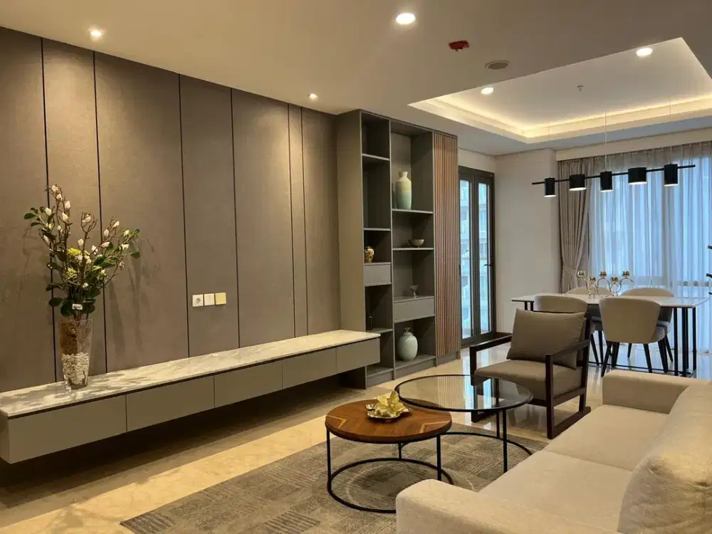 Apartemen Hegarmanah Residence 3BR Lux Furnish Bandung Kota