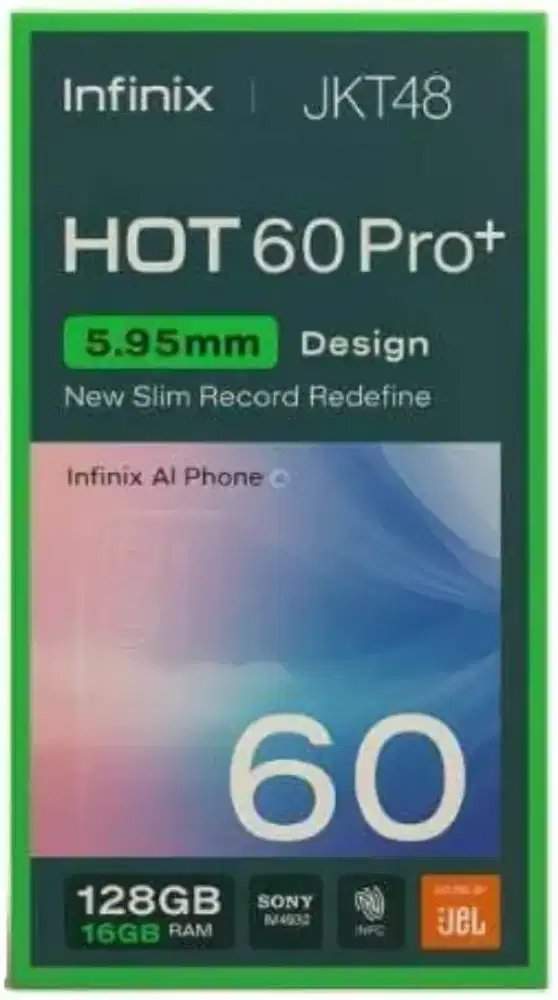 Infinix Hot 60 pro + 8+128