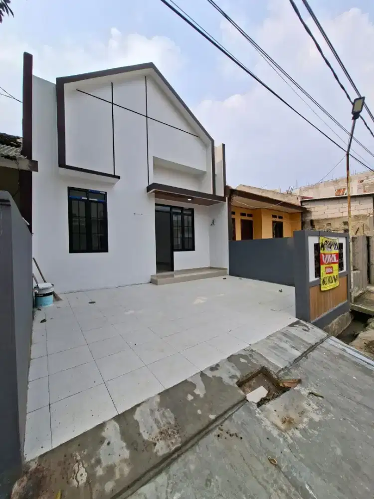 Rumah cantik scandinavian siap huni