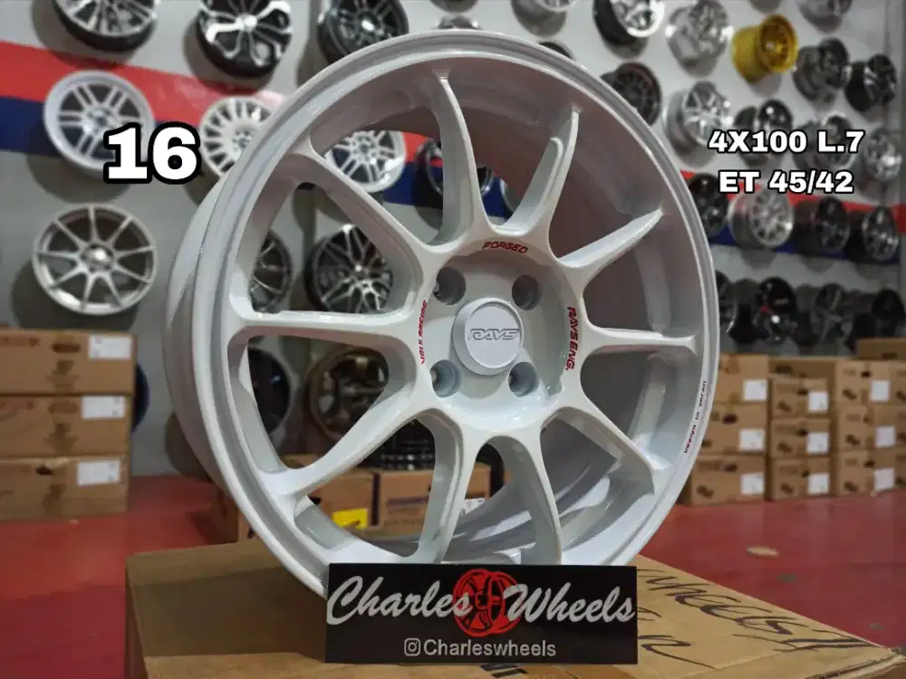Jual velg uero r16 4x114,3
