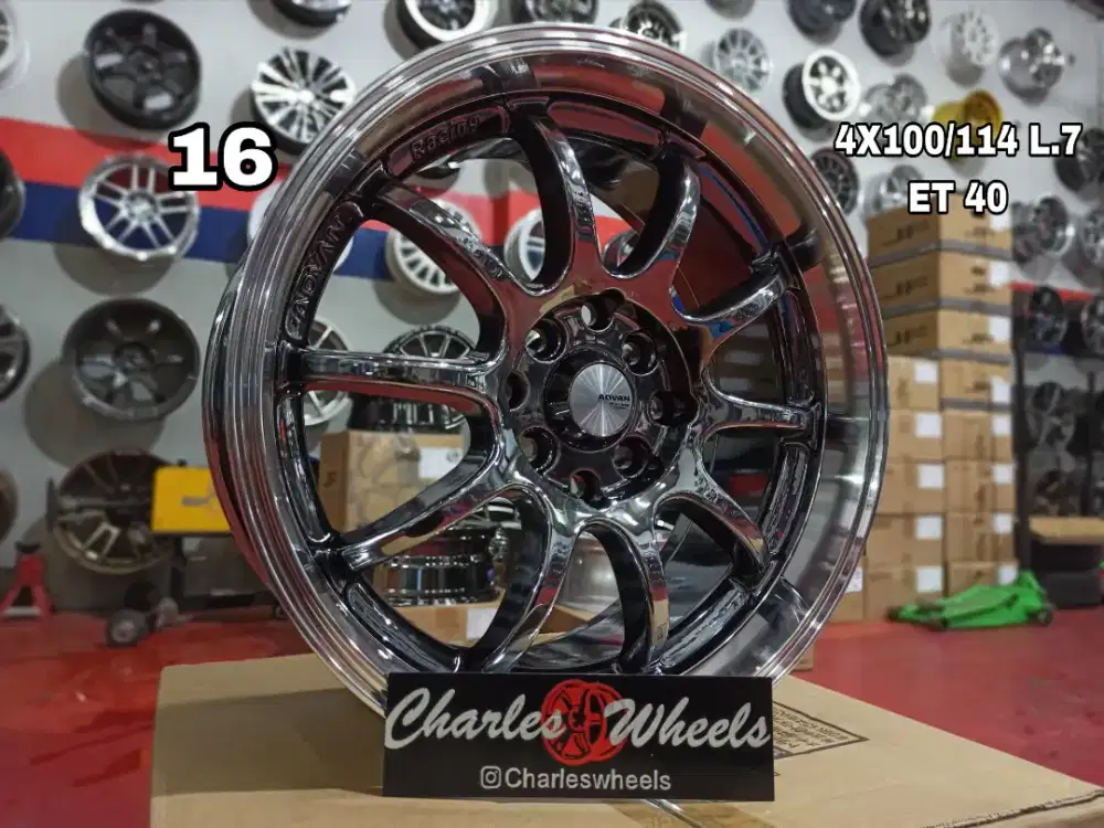 Jual velg te37 r16 4x100