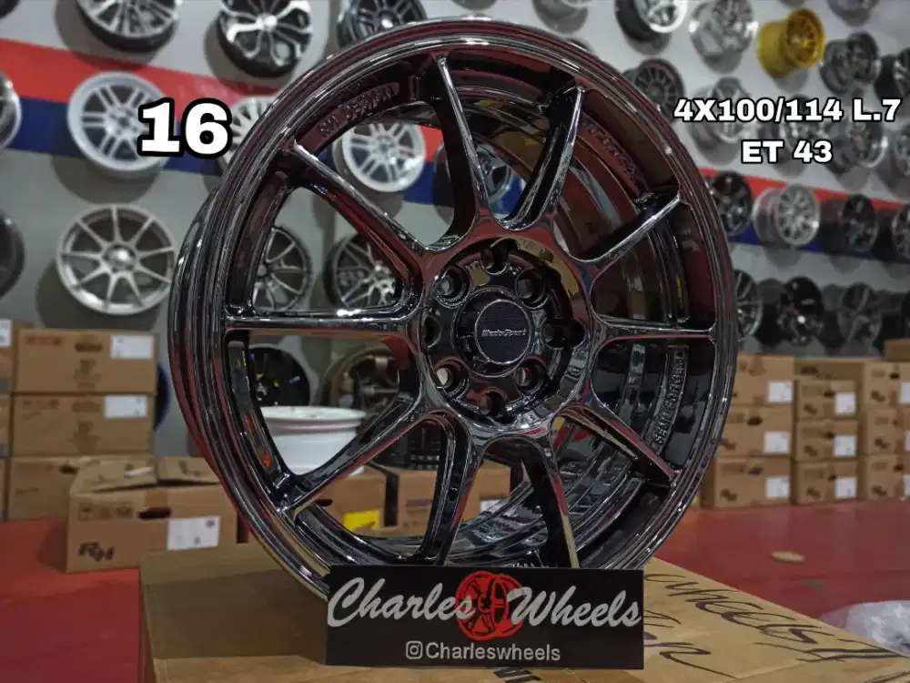 Jual velg te37 r16 4x100