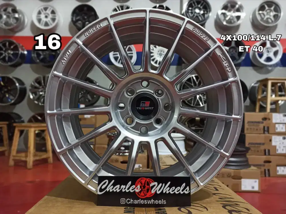 Jual velg te37 r16 4x100